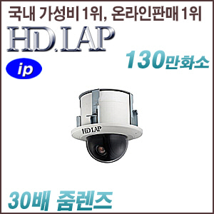 [IP-1.3M] [HD.LAP] HNP-P1513WM [30배줌 POE IP66 매립형] [회원가입시 가격할인]
