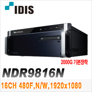 [IP-NVR] [IDIS]- NDR9816N [회원가입시 가격할인]