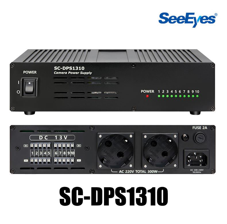 [SeeEyes] SC-DPS1310 CCTV용 DC 전원공급 장치 [회원가입시 가격할인]