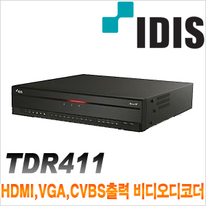 [HD-TVI] [IDIS] TDR411 [회원가입시 가격할인]