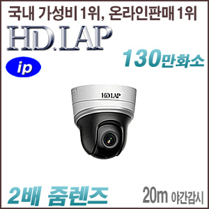 [IP-1.3M] [HD.LAP] HNP-1213WR [2배줌 Wi-Fi 20m IR] [회원가입시 가격할인]