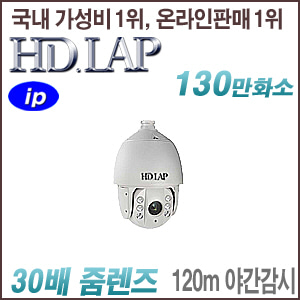 [IP-1.3M] [HD.LAP] HNP-1273A [30배줌 120m IR] [회원가입시 가격할인]